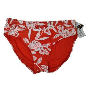 Time and Tru Womens 2X Mid Rise Sandy Blooms Bikini bottoms